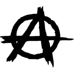 Anarchy - Sticker autocollant