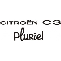 Sticker C3 Pluriel Citroën