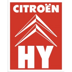 Sticker Citroën HY - Taille au choix