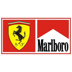 Autocollant Ferrari