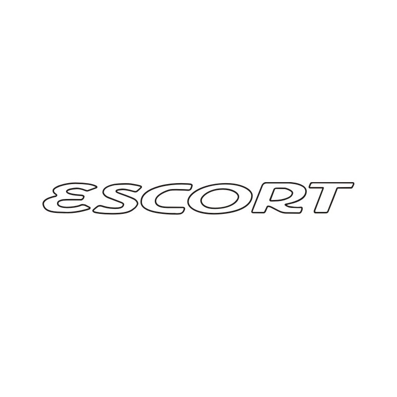 Sticker Ford Escort