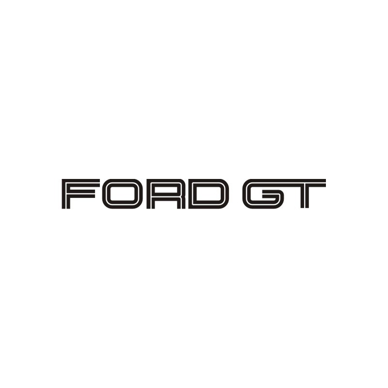 Sticker Ford GT
