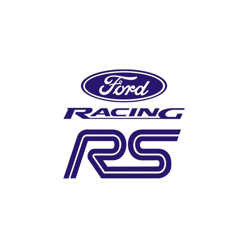 Sticker Ford Racing RS