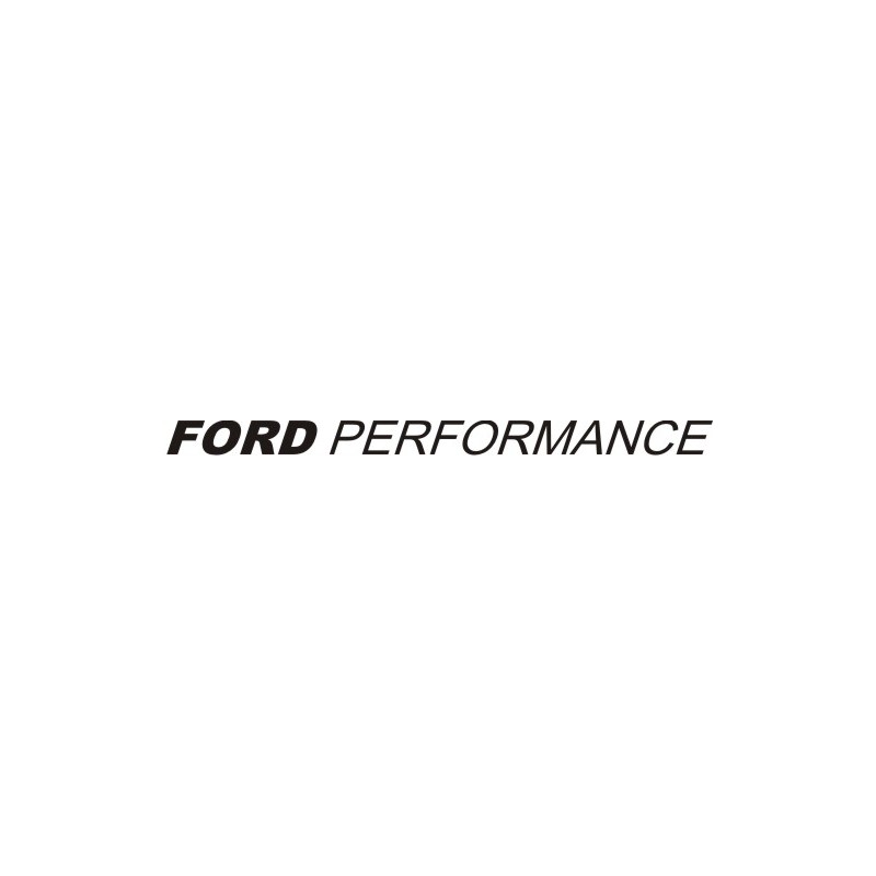 Sticker Ford Performance