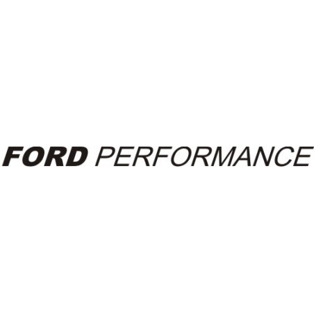 Ford performance наклейка