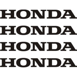 Kit autocollants étrier frein Honda