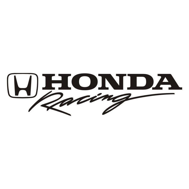 autocollant Honda Racing 4