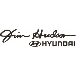 Sticker Hyundai Jim Hudson
