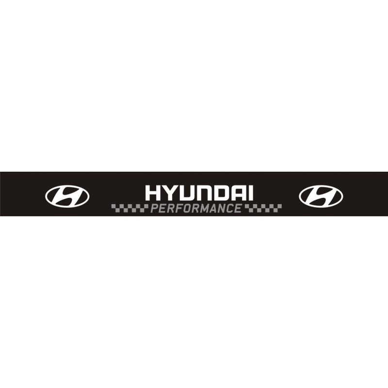Bandeau pare soleil Hyundai Performance - 130 x 15 cm