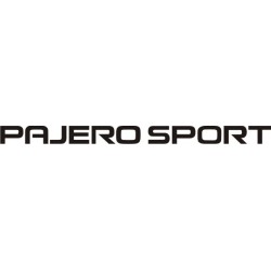 Sticker Pajero Sport