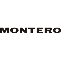 Sticker Mitsubishi Montero