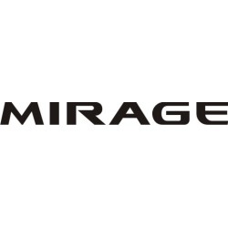 Sticker Mitsubishi Mirage