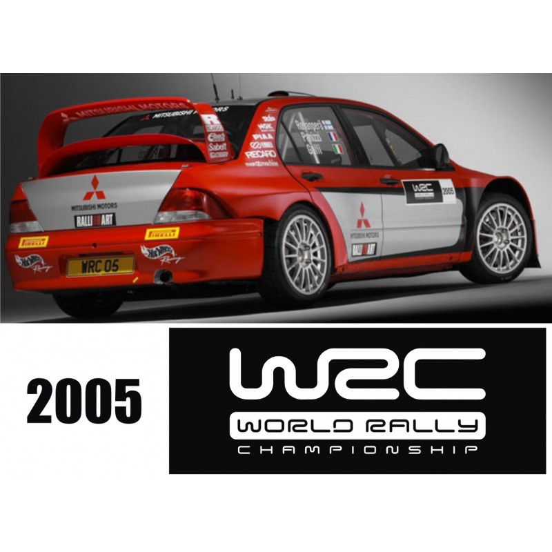 Kit déco adhésif pour Mitsubishi EVO WRC 2006