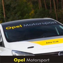 Bandeau pare soleil Opel Motorsport