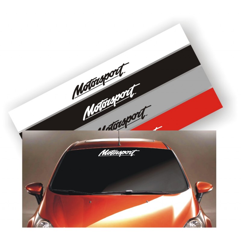 Bande Pare-Soleil Pare-Brise Pour Ford Kuga ST-Line 2009-2020 - Autocollant PVC Noir Brillant - Décoration Et Vision