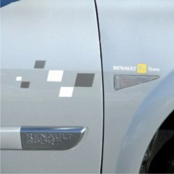 Kit deco Renault Sport 2 portes + Ailes AV