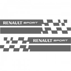 Kit 2 bandes damier Renault Sport