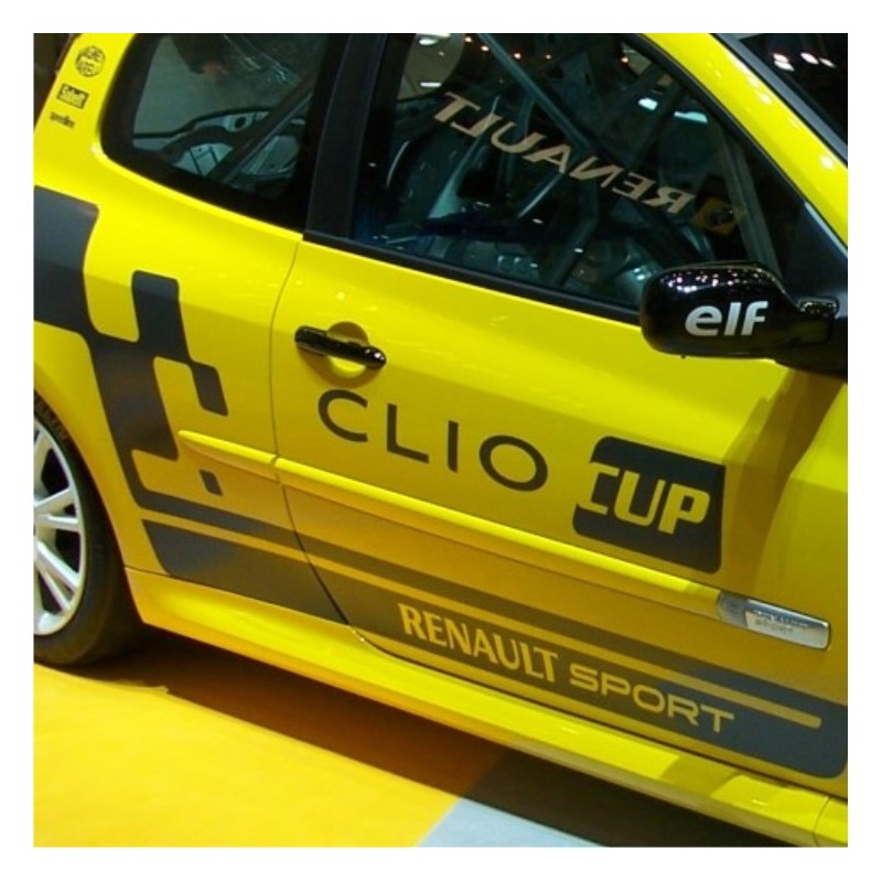 Kit déco rallye Clio Cup - Renault Clio 3 RS