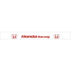 Bandeau pare soleil Honda Racing 2