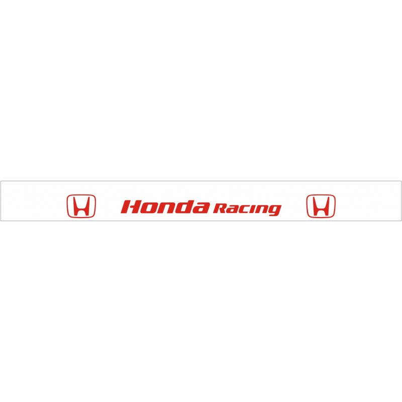 Bandeau pare soleil Honda Racing 2