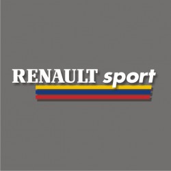 Sticker Renault Sport (couleurs)
