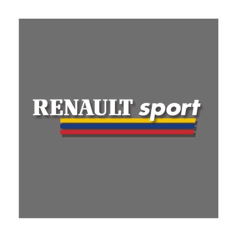 Sticker Renault Sport (couleurs)