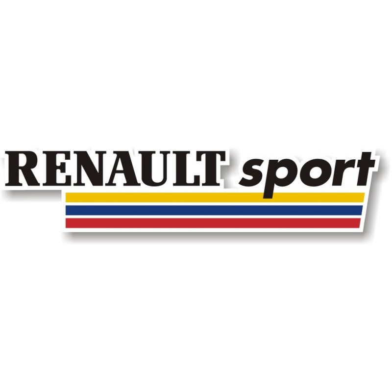 Sticker Renault Sport 2 (couleurs)