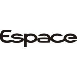 Sticker Renault Espace - Taille et Coloris au choix