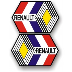2 Stickers Renault Gordini - Taille au choix
