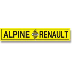 marron Alpine Autocollant Sticker Alpine couleur taille choix Taille:8 cm couleur 