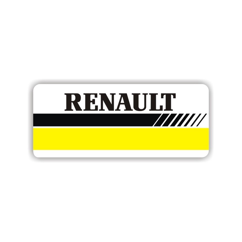 Stickers Renault Copa (couleurs) - Taille au choix
