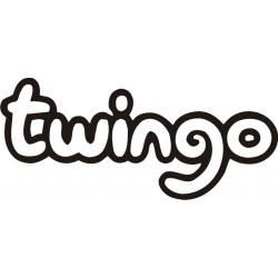Sticker Renault Twingo - Taille et Coloris au choix