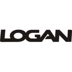 Sticker Renault Logan - Taille et Coloris au choix