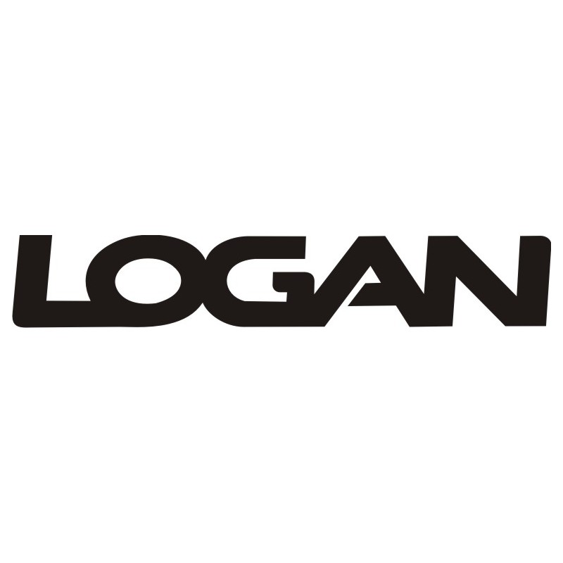 Sticker Renault Logan - Taille et Coloris au choix