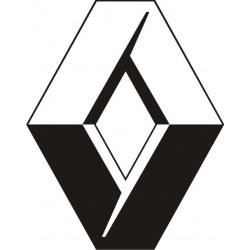 Sticker Renault 6 - Taille et Coloris au choix