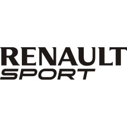 Stickers Renault Sport 7 - Taille et Coloris au choix