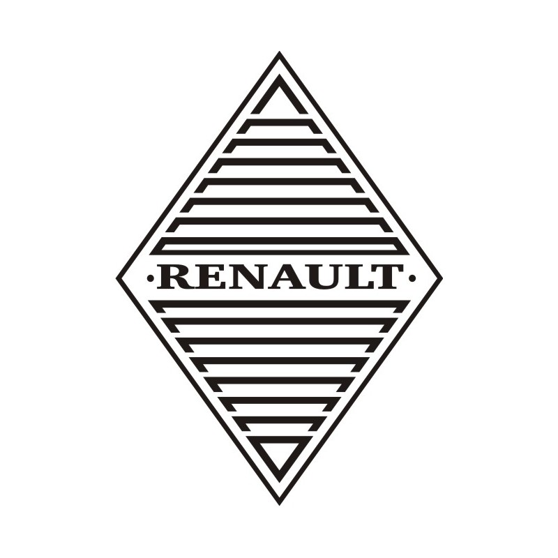 Stickers Renault Alpine Collector - Taille et Coloris au choix