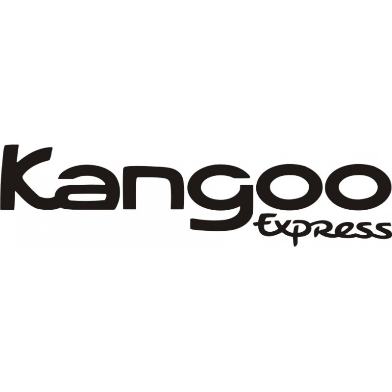 Stickers Renault Kangoo Express - Taille et Coloris au choix