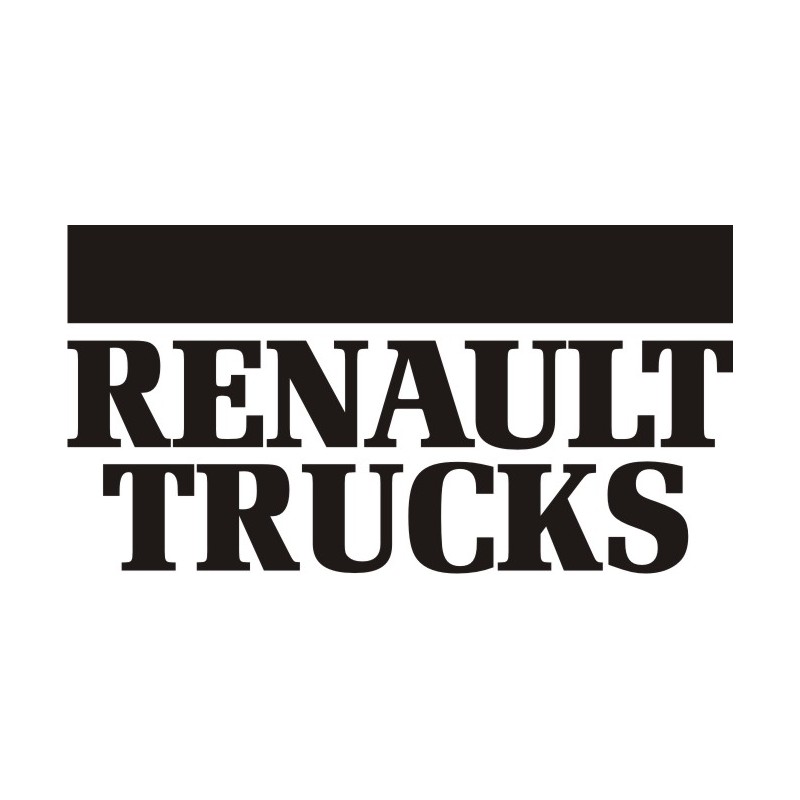 Sticker Renault Truck - Taille et Coloris au choix