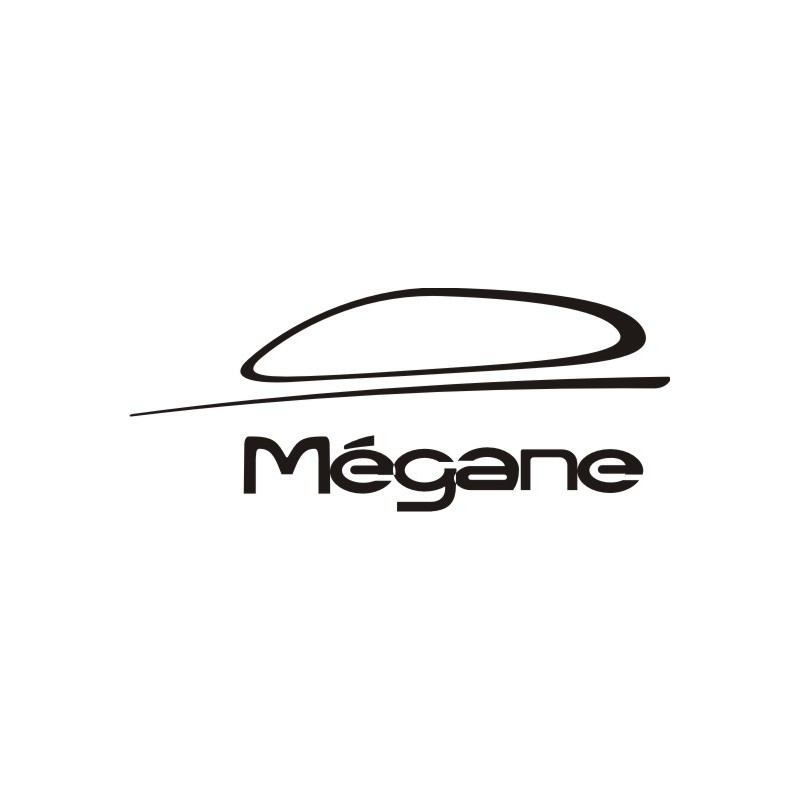 Sticker Renault Megane 3 - Taille et Coloris au choix
