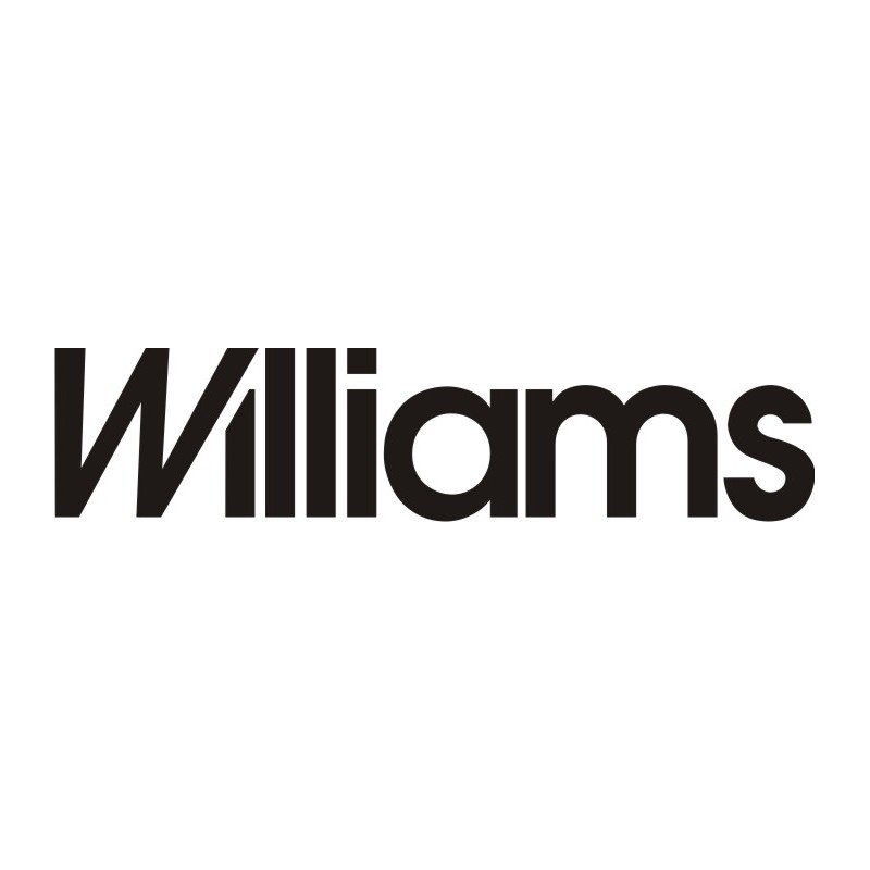 Sticker Renault Williams 2 - Taille et Coloris au choix