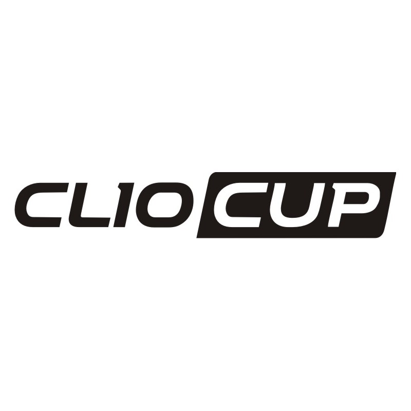 Sticker Clio Cup 3 - Taille et Coloris au choix