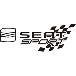 Sticker Seat Sport 2 - Taille et coloris au choix