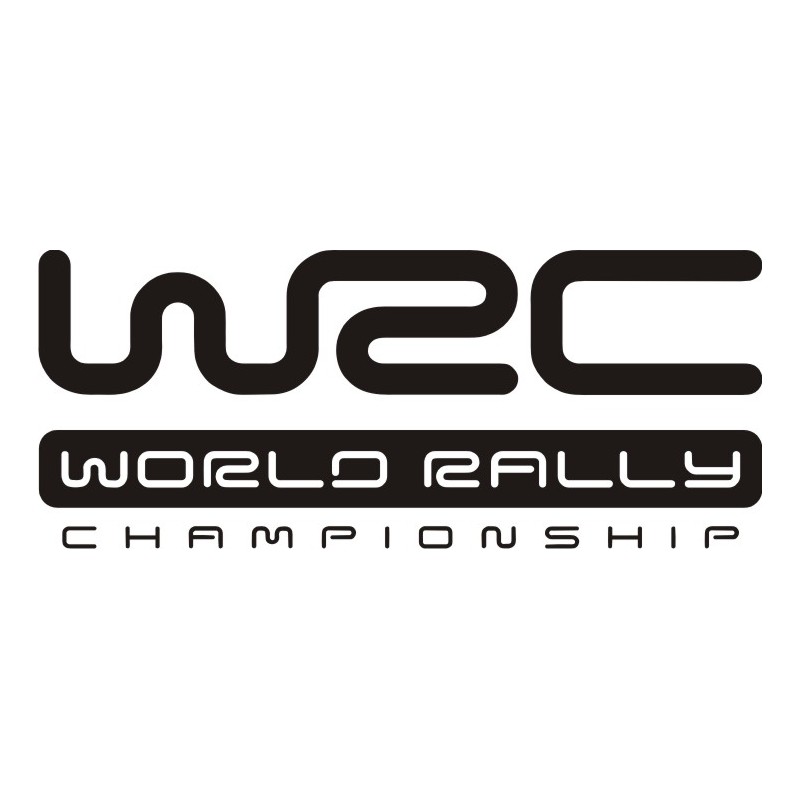 Sticker WRC - Taille et Coloris au choix