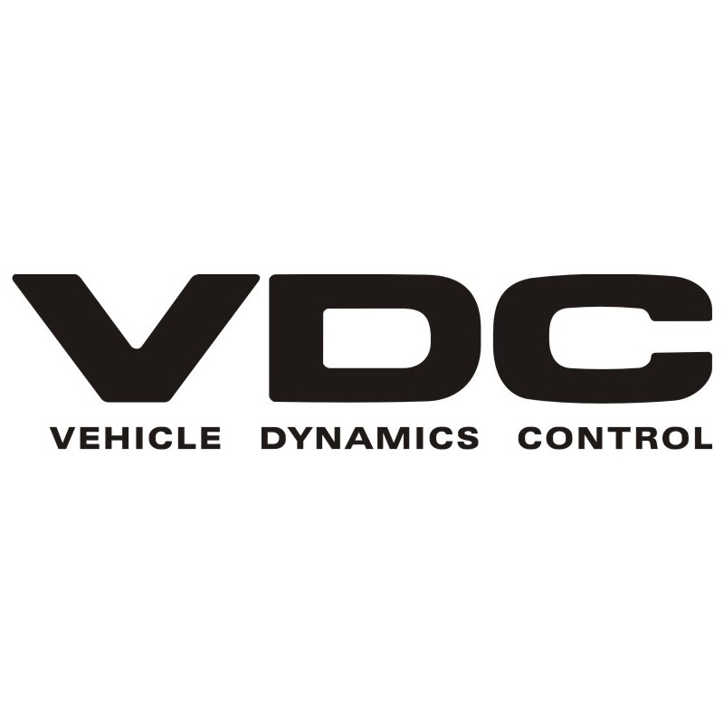 Sticker Subaru VDC - Vehicle Dynamics Control