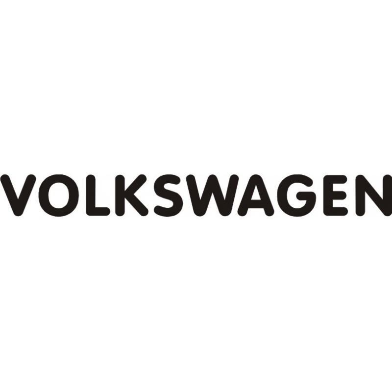 Sticker Volkswagen 3 - Taille et Coloris au choix