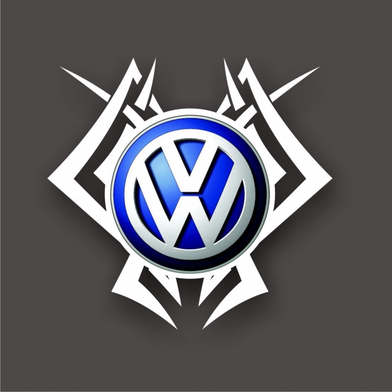 Sticker Tribal Volkswagen - Taille au choix