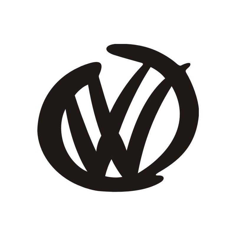 3 Aufkleber logo VOLKSWAGEN Motorsport