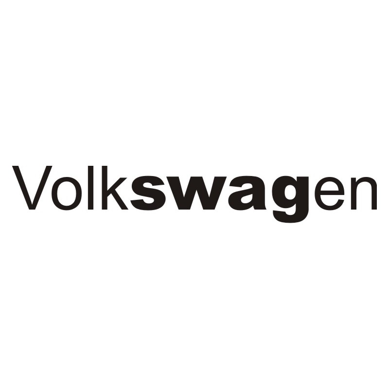 Sticker JDM VolkSWAGen - Taille et Coloris au choix