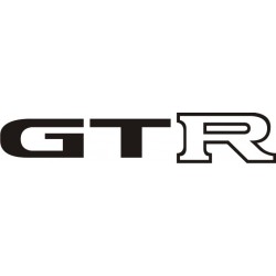 Sticker Nissan GTR 3 - Taille et coloris au choix